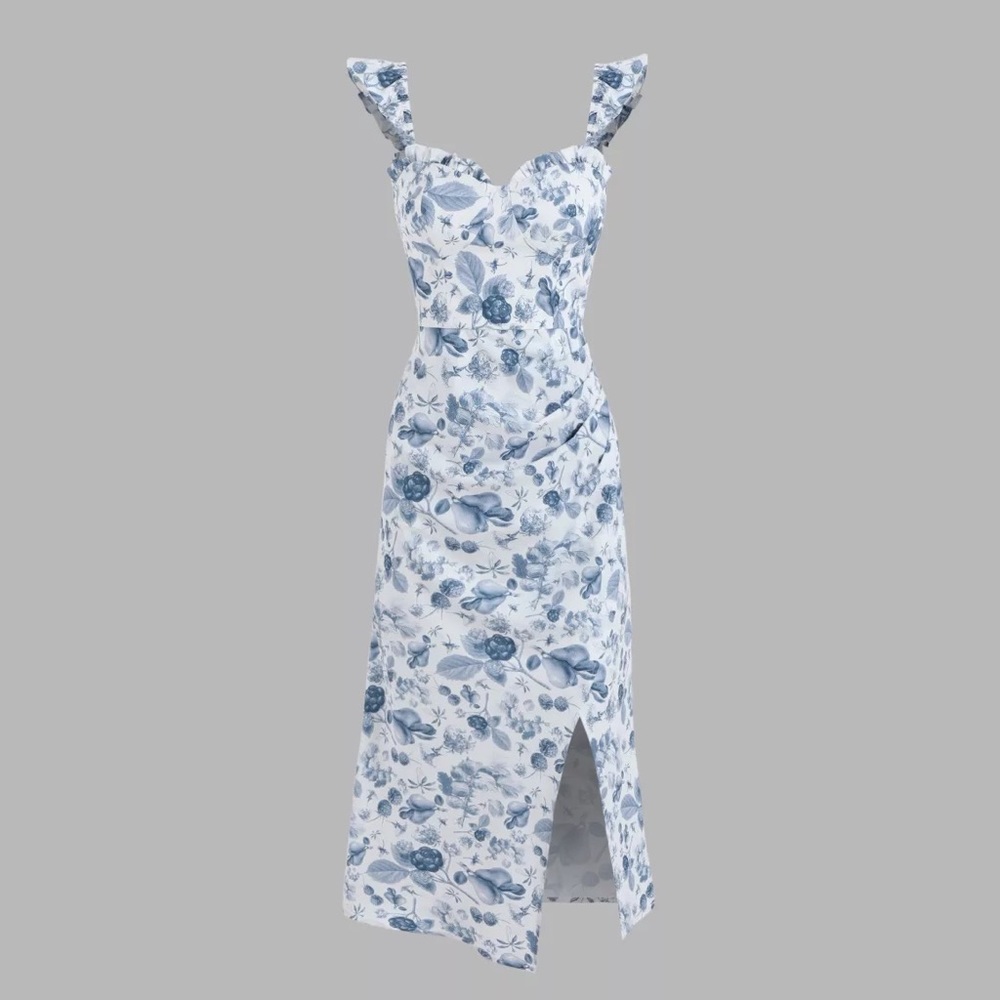 Fruits corset cami dress